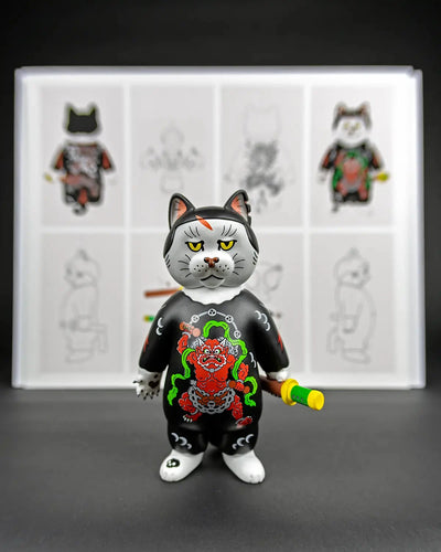 Donburi Toy + Signed Print Bundle Accessories Monmon Cats 
