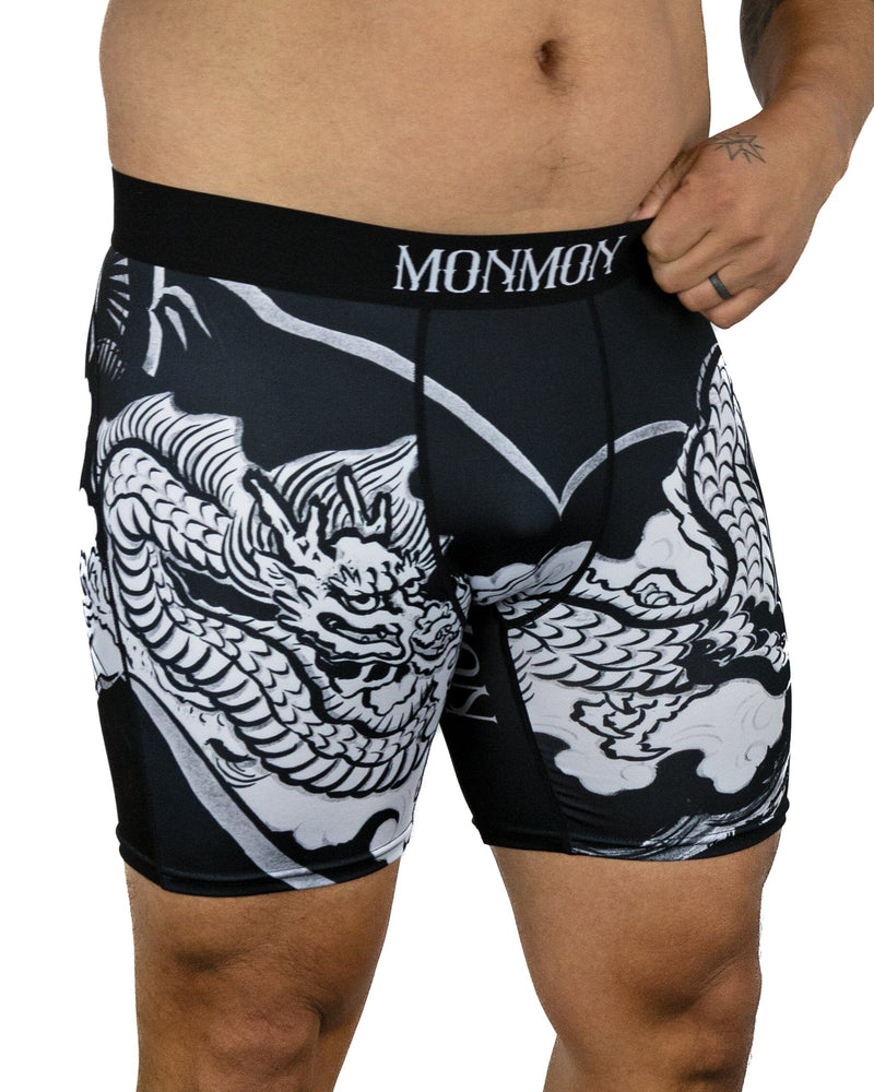 Dragon Cat Boxer Briefs Apparel Monmon Cats 