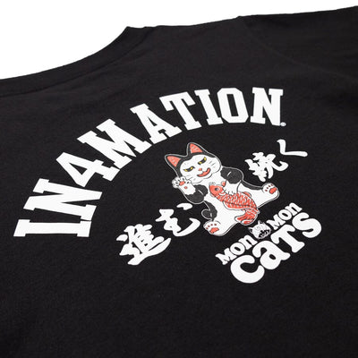 Lucky Cat Tee Apparel Monmon Cats 