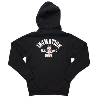 Lucky Cat Zip Up Apparel Monmon Cats 