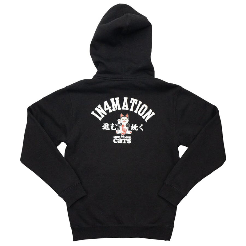 Lucky Cat Zip Up Apparel Monmon Cats 