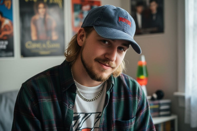 Metal Cat Dad Hat Apparel Monmon Cats 