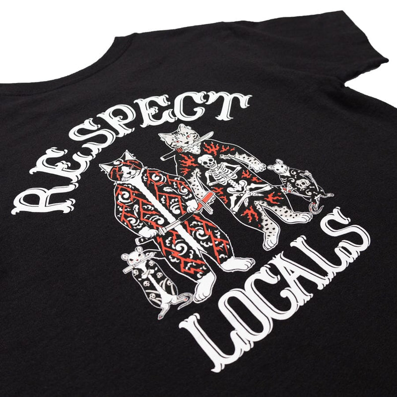 Monmon Respect Locals Tee Apparel Monmon Cats 