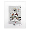 Samurai Cat Signed Print Monmon Cats 