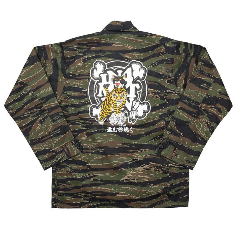 Tiger Skull BDU Jacket Apparel Monmon Cats 