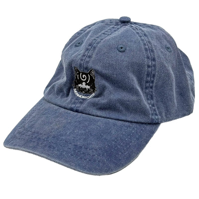 Vintage Blue Monmon Dad Hat Apparel Monmon Cats 