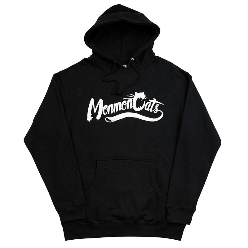 Boss Cat Hoodie - Black Apparel Monmon Cats 