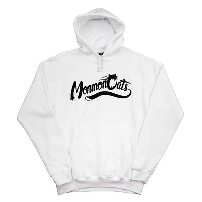 Boss Cat Hoodie - White Apparel Monmon Cats 