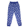 Curled Cat French Terry Sweats Apparel Monmon Cats Blue Small 