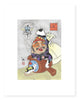 Daikoku Print Print Monmon Cats 