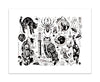 Death Flash Print Print Monmon Cats 