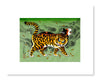 Green Tora Cat Print Print Monmon Cats 8 x 10 