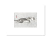 Grey Striped Tiger Cat Print Print Monmon Cats 