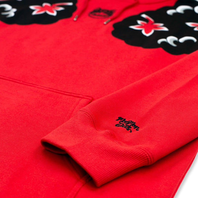 Hikae Hoodie - Red Apparel Monmon Cats 