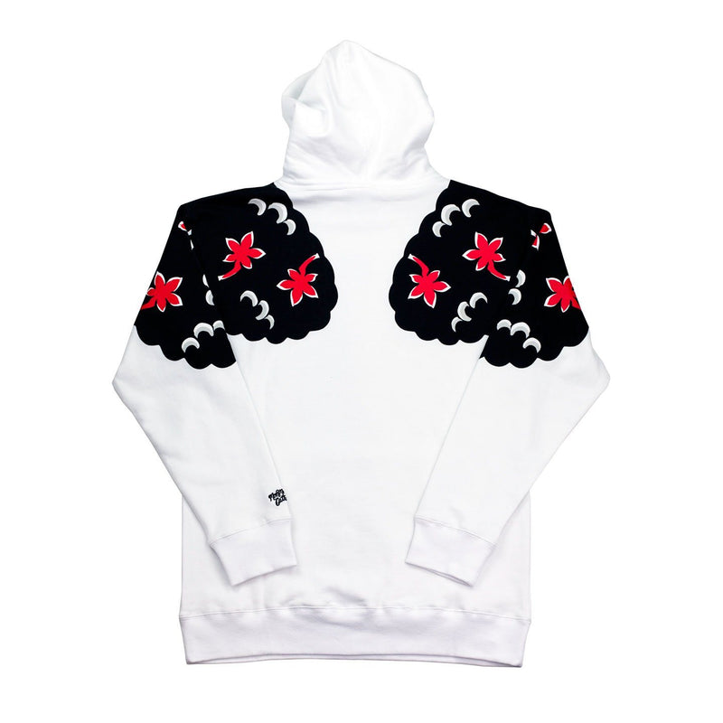 Hikae Hoodie - White Apparel Monmon Cats 
