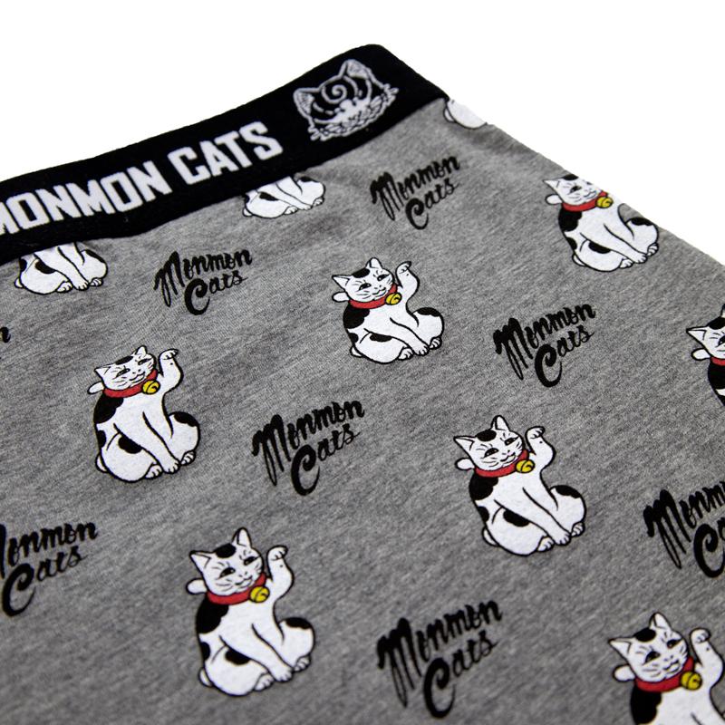 Maneki Boxers Apparel Monmon Cats 