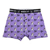 Maneki Boxers Apparel Monmon Cats Purple Small (28-30) 