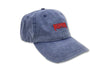 Metal Cat Dad Hat Apparel Monmon Cats Denim Blue 