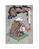 Monmon Cats Boss Print Print Monmon Cats 