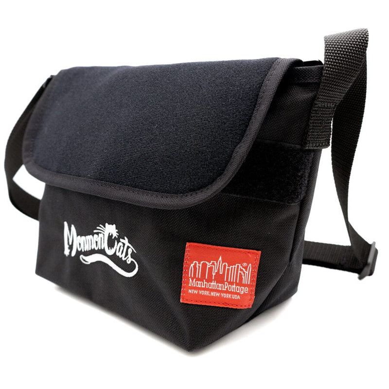 Monmon x Manhattan Portage Messenger Bag Accessories Monmon Cats Black 
