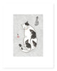 Rats Cat Print Print Monmon Cats 
