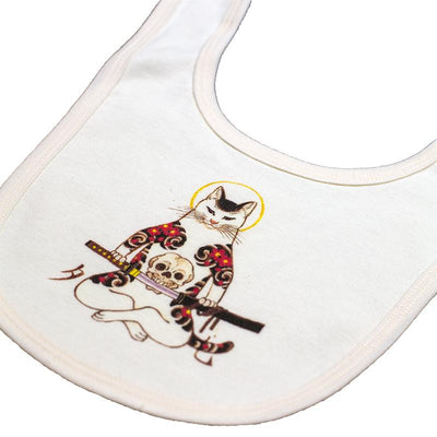 Samurai Cat Bib Apparel Monmon Cats 