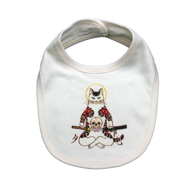 Samurai Cat Bib Apparel Monmon Cats 