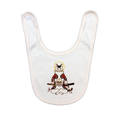 Samurai Cat Bib Apparel Monmon Cats 