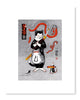 Sansukumi Cat Print Print Monmon Cats 