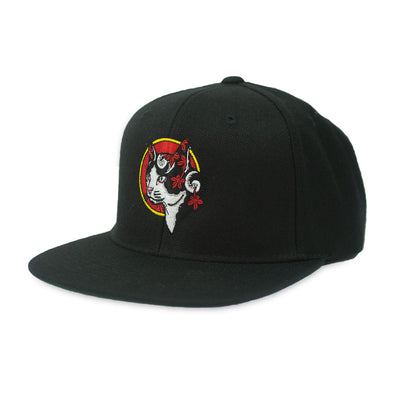Setting Sun Cat Snapback Apparel Monmon Cats Black (Unstructured) 
