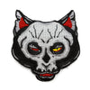 Skull Cat Velcro Patch Accessories Monmon Cats 