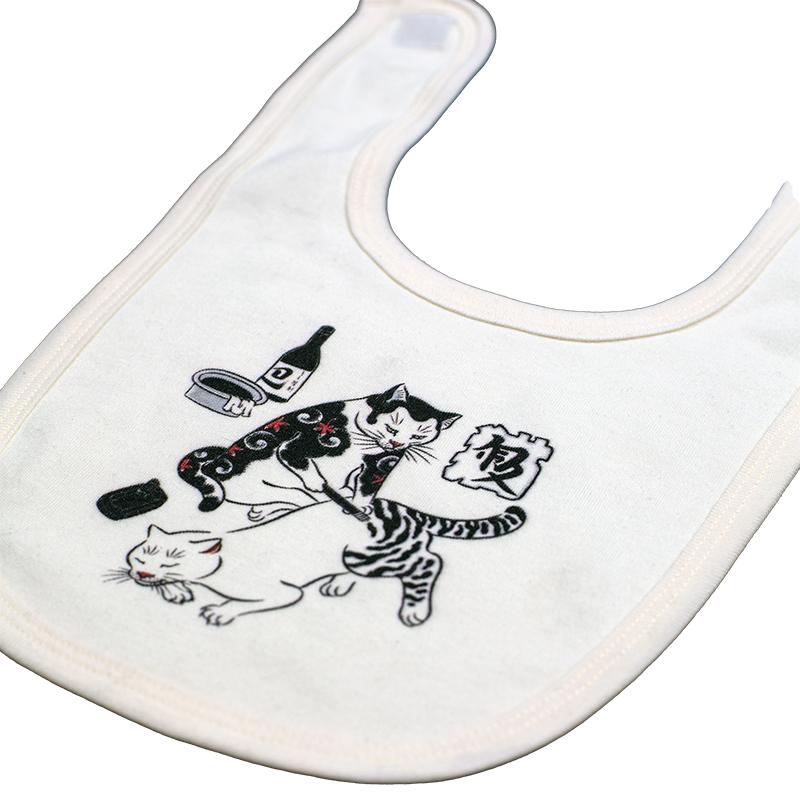 Tebori Cat Bib Apparel Monmon Cats 