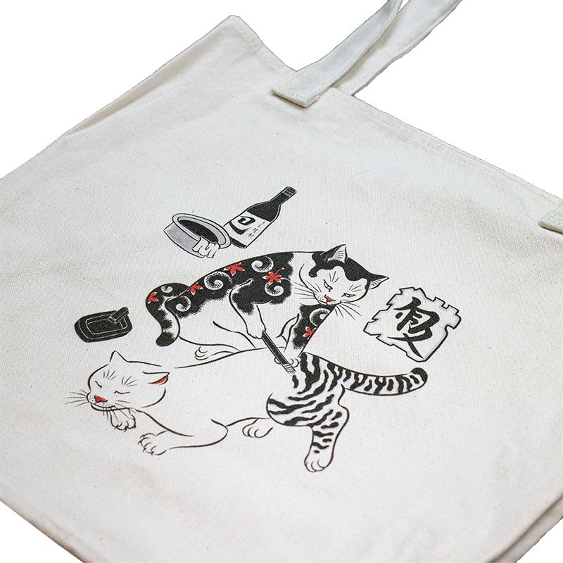 Tebori Cats Tote Bag Accessories Monmon Cats 