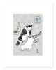 Tebori Print Print Monmon Cats 