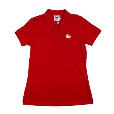 Women's Polo - Red Apparel Monmon Cats 