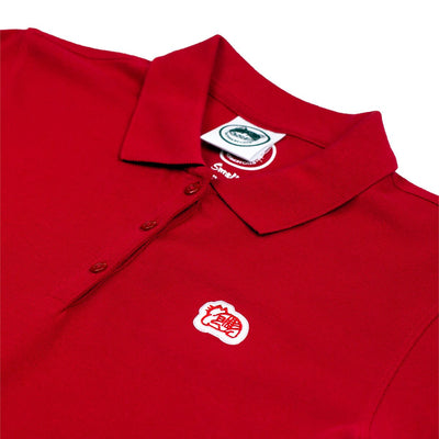 Women's Polo - Red Apparel Monmon Cats 